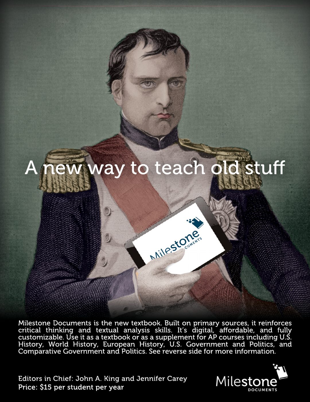 Milestone Documents campaign poster