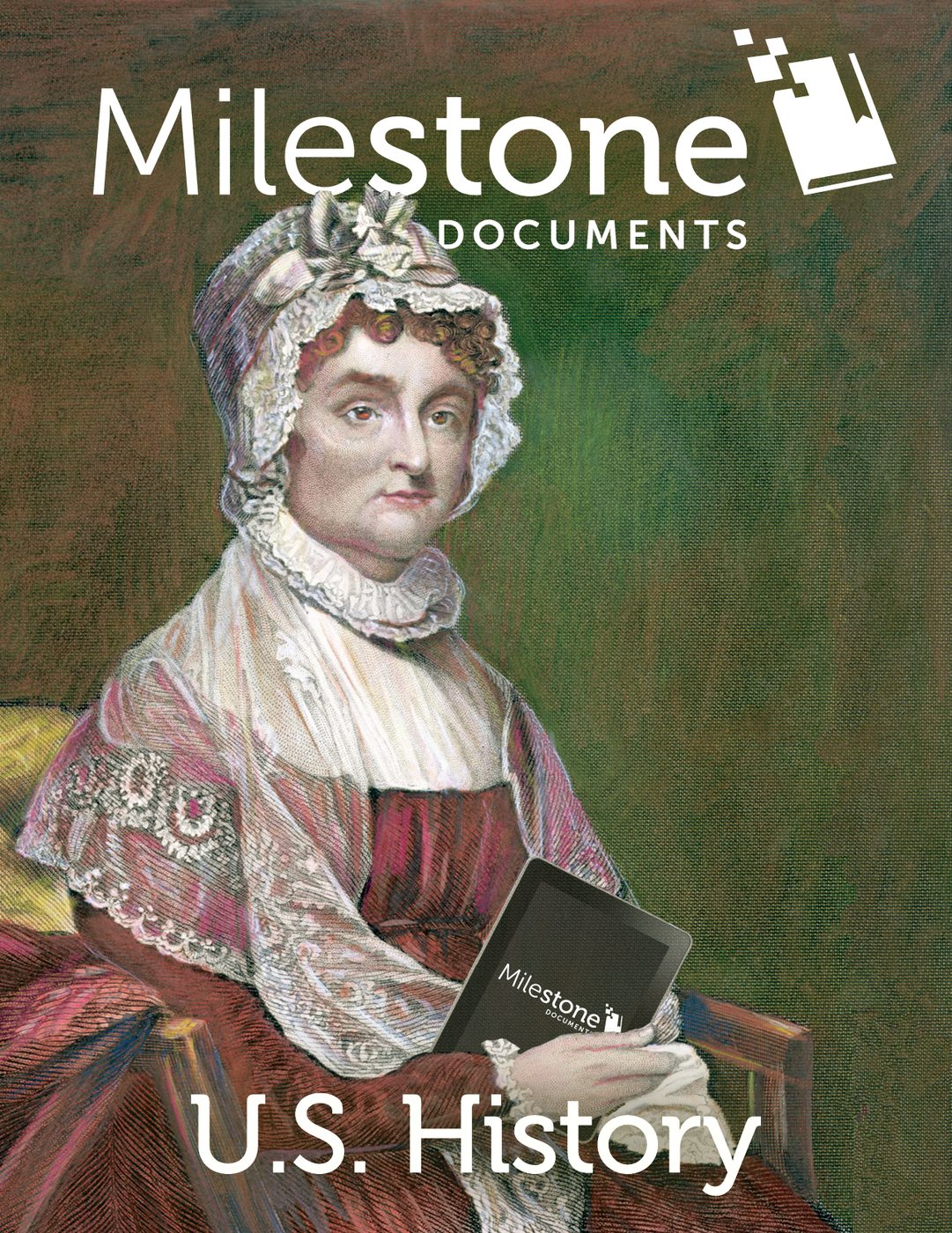 Handout: portrait with a tablet, U.S. History